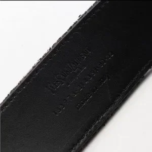 ?RARE? Yves Saint Laurent Belt in Plaid Tweed and Leather Yves Saint Laurent | Accessories | Rare Yves Saint Laurent  main image 4
